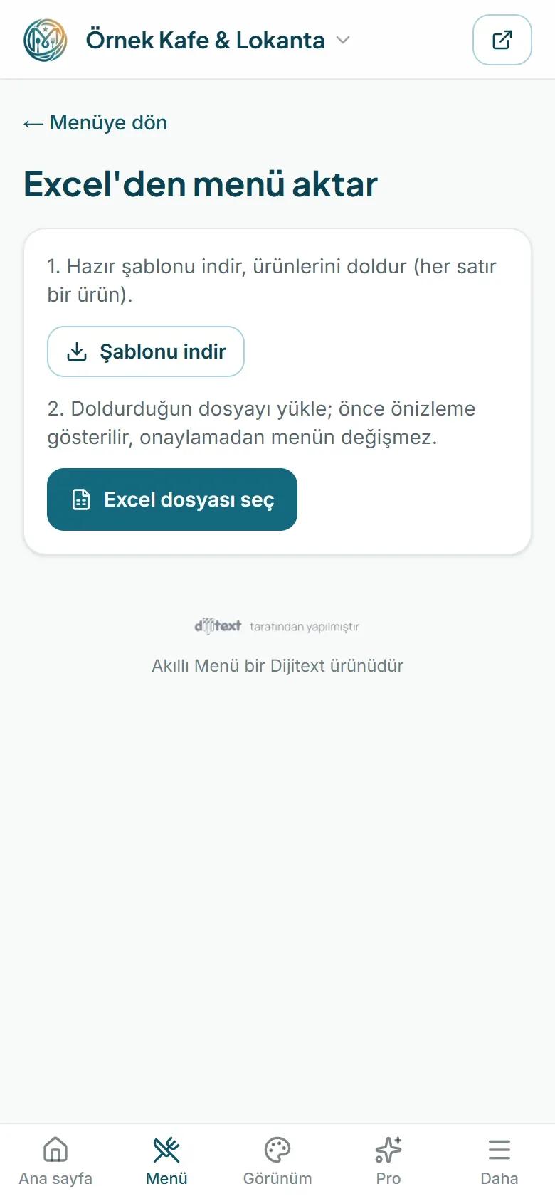 Akıllı Menü — メニューを数分で登録 2
