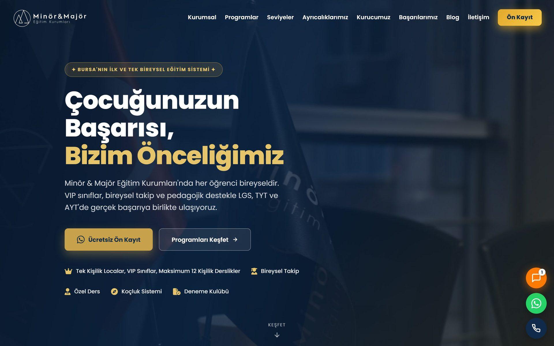 Minör & Majör Eğitim